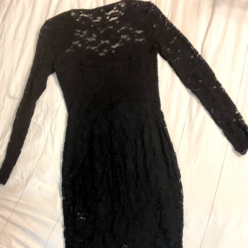 Black lace Express dress size XS